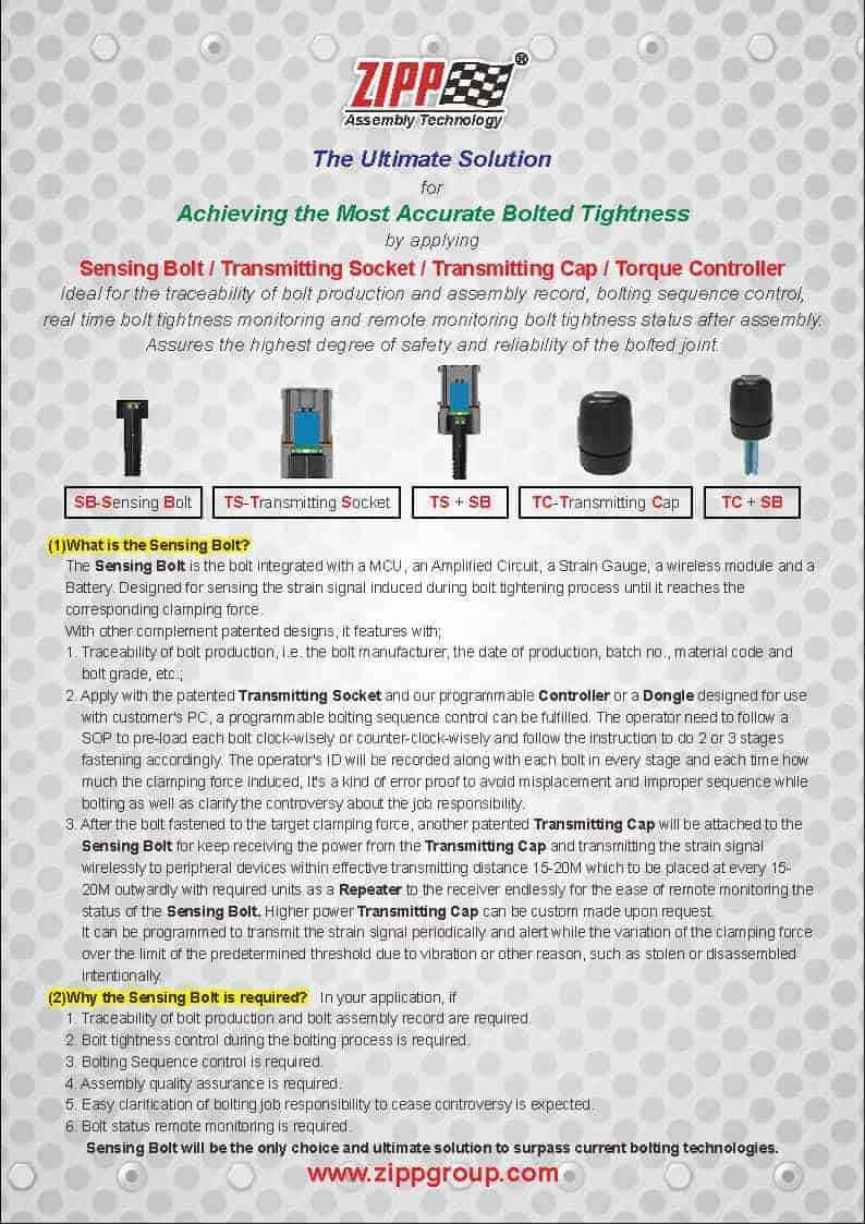 New Bolt Tightening Technology @ 2017 Stuttgart Fastener Fair