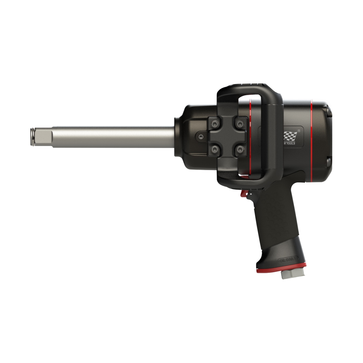 ZIW1200-6 1-inch Composite Impact Wrench 6-inch extension