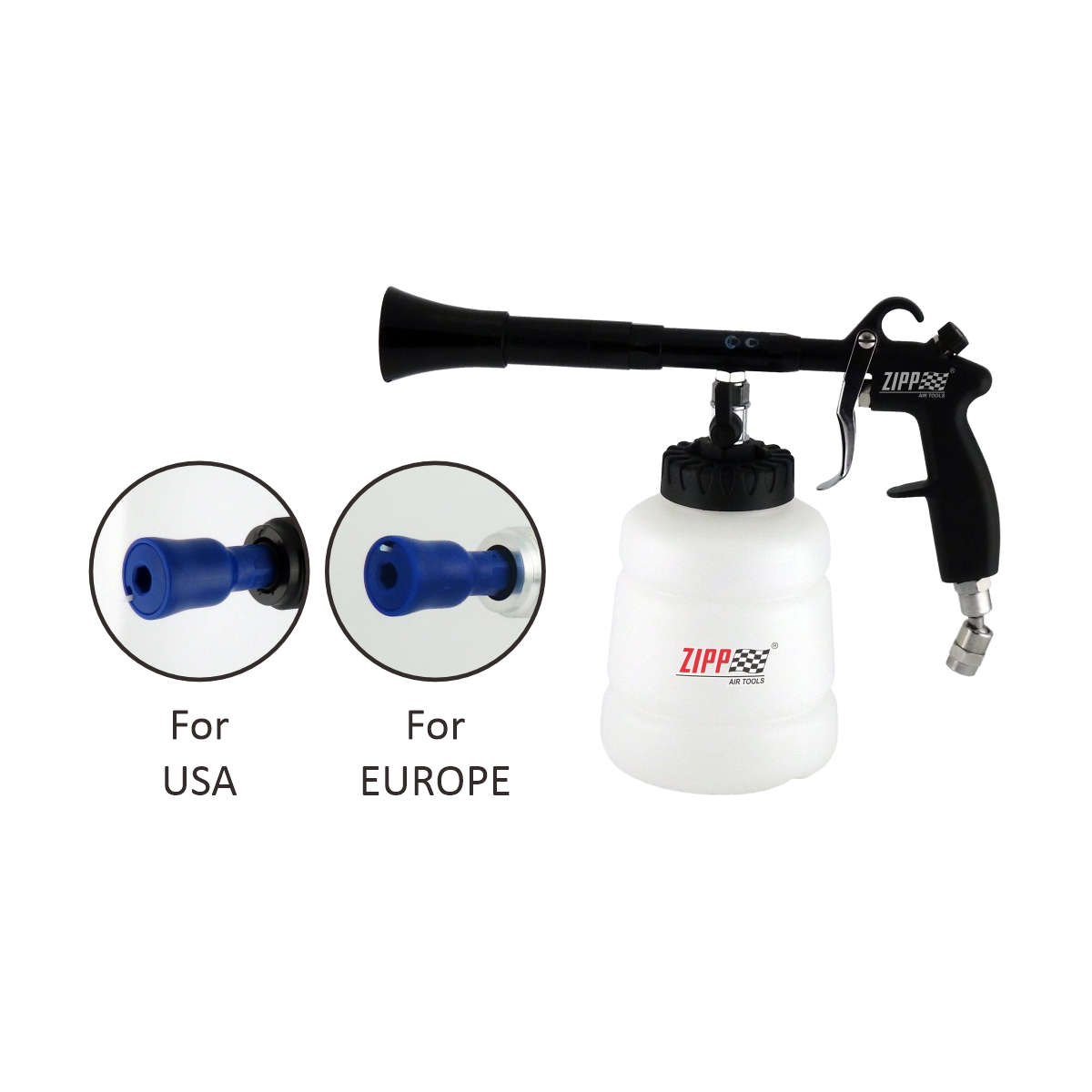 ZTG3125BSS Storm cleaning gun & suction kit - Ball type